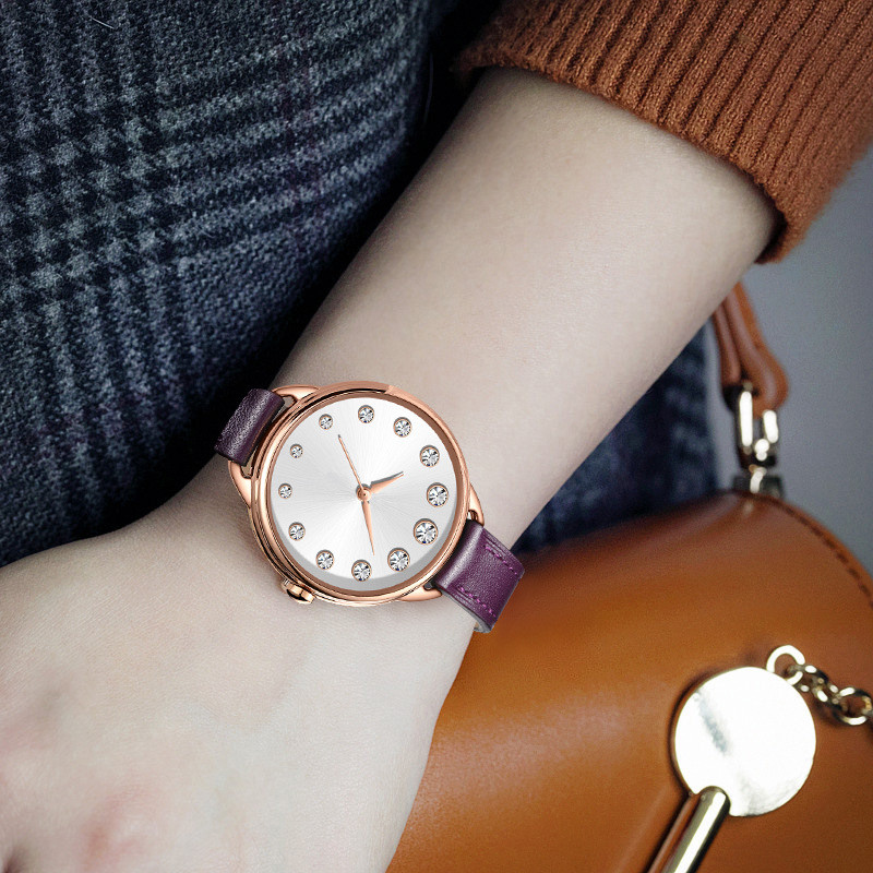 China Watch Factory Custom Luxury Vogue Diamond Watch For Women