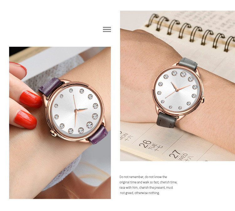 China Watch Factory Custom Luxury Vogue Diamond Watch For Women