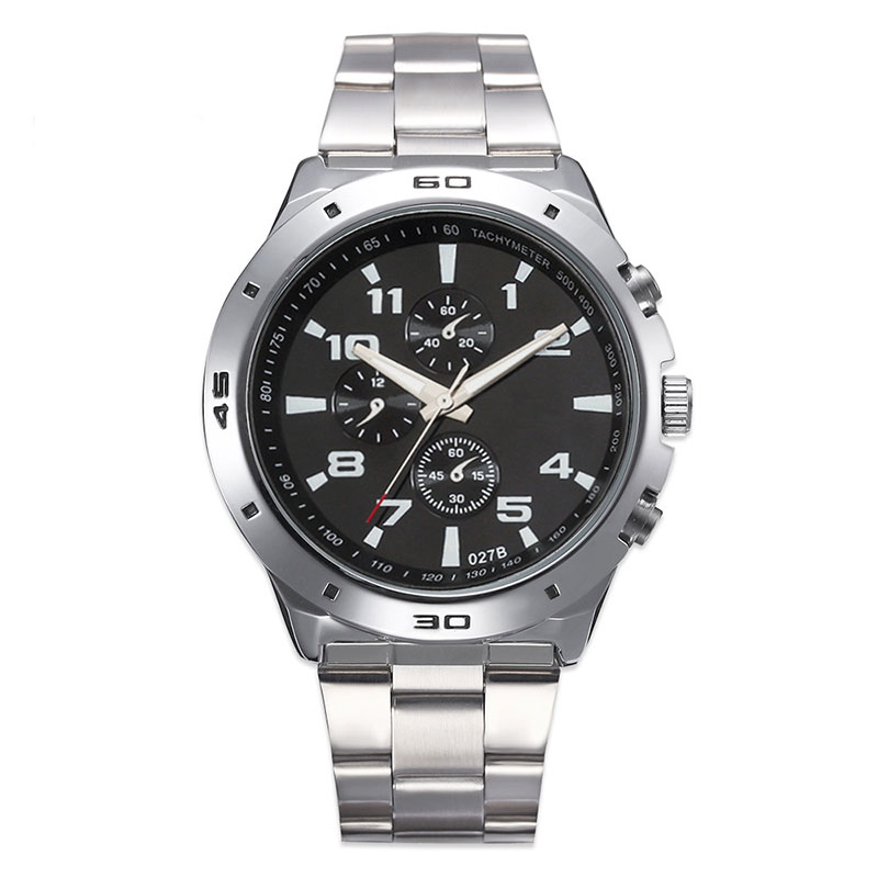 Luxury Classic Chronograph Stainless Steel Watch