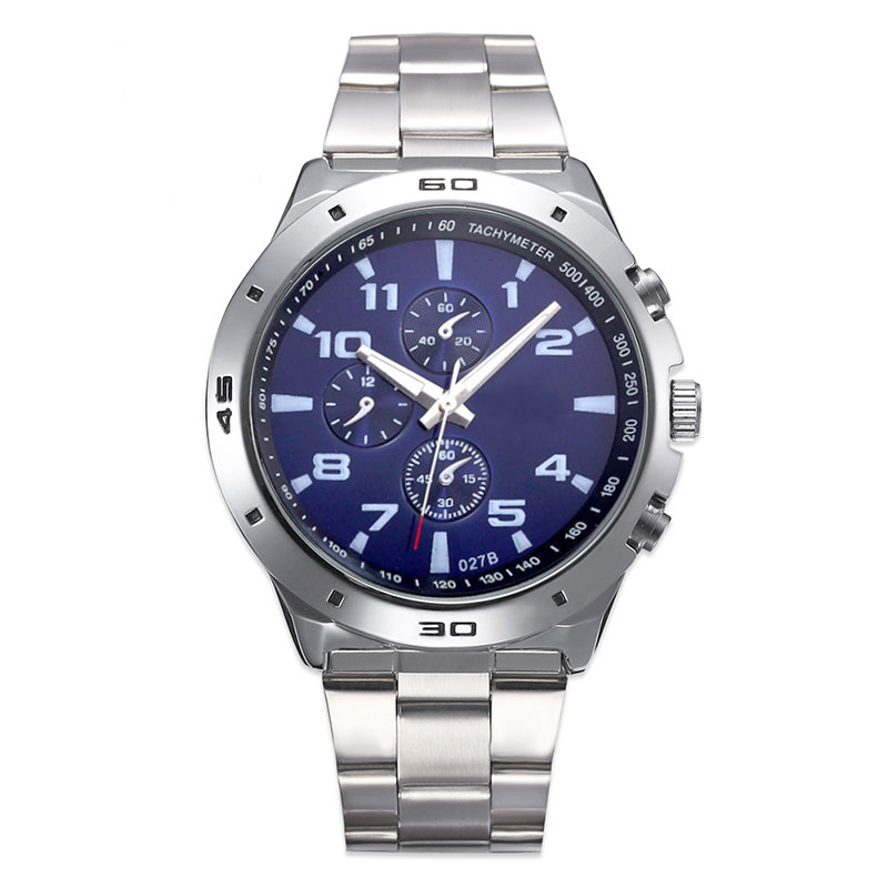 Luxury Classic Chronograph Stainless Steel Watch