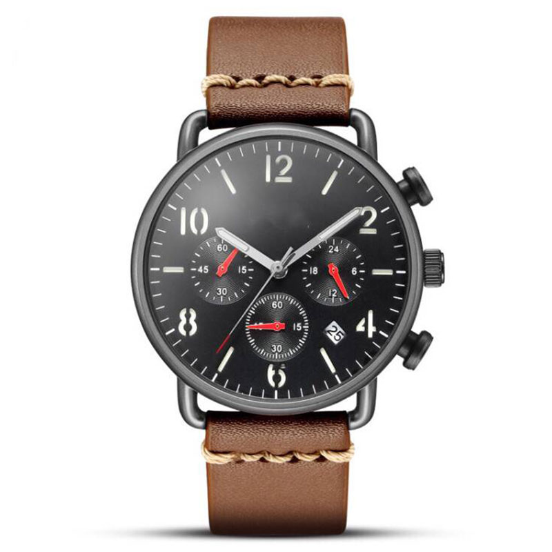 Luxury Chronograph Custom Fashion Men Wrist Watch