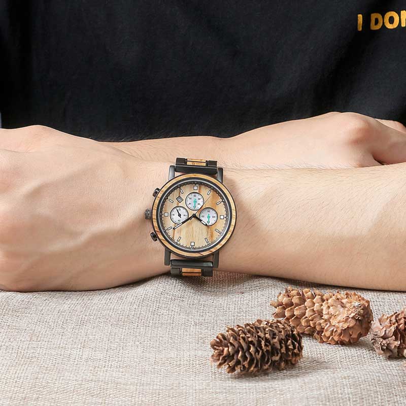 Natural Fashion Watch Handcraft Natural Wooden Watch 218