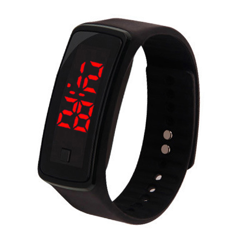 Fashion LED Silicone Electronic Wrist Watch