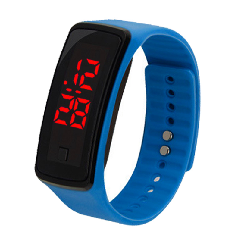 Fashion LED Silicone Electronic Wrist Watch