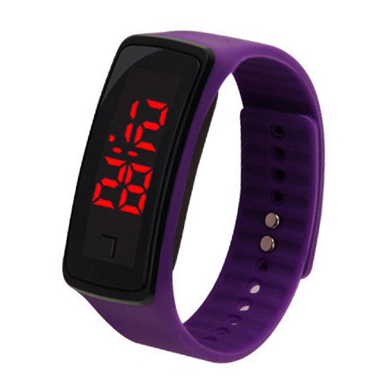 Fashion LED Silicone Electronic Wrist Watch