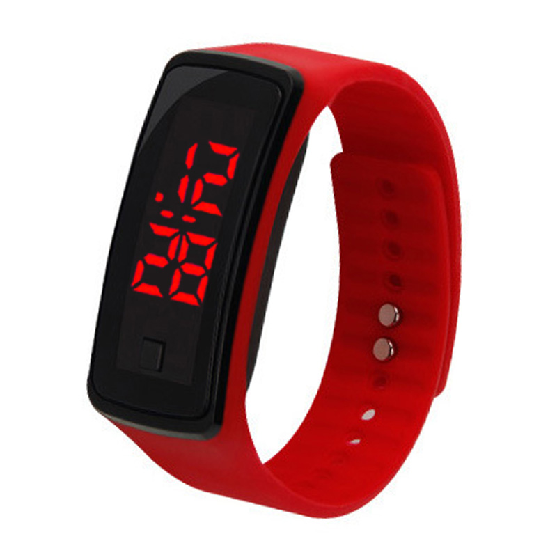 Fashion LED Silicone Electronic Wrist Watch