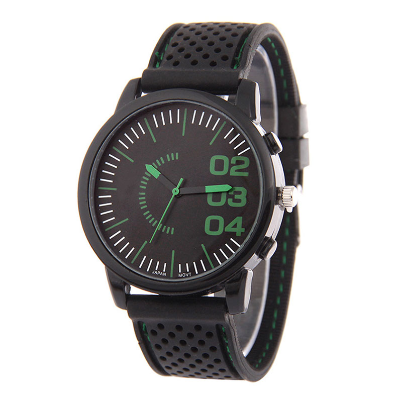 Vogue Silicon Watch For Men With Quartz Movement