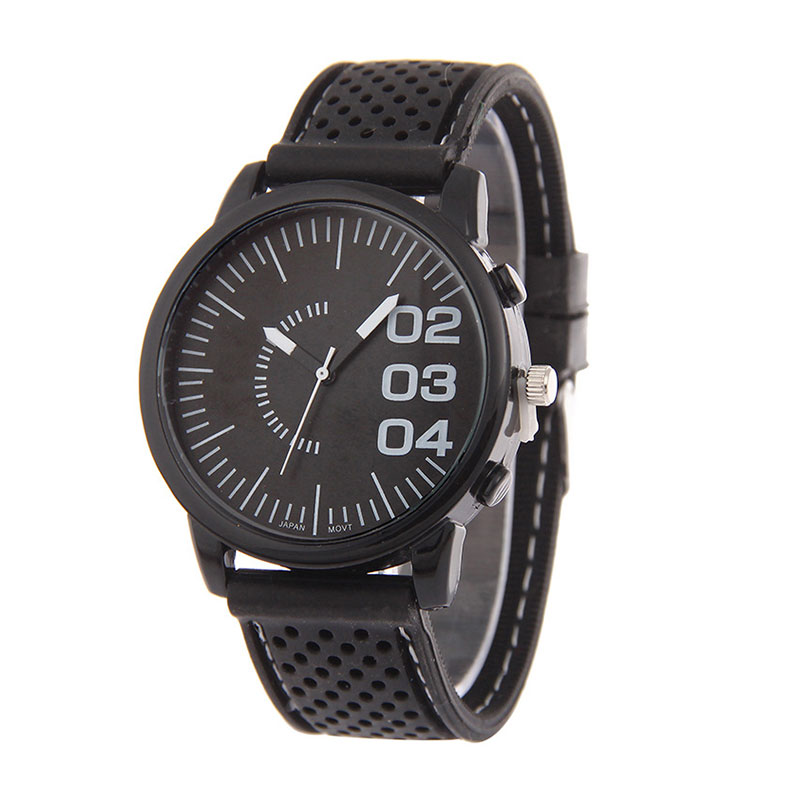 Vogue Silicon Watch For Men With Quartz Movement