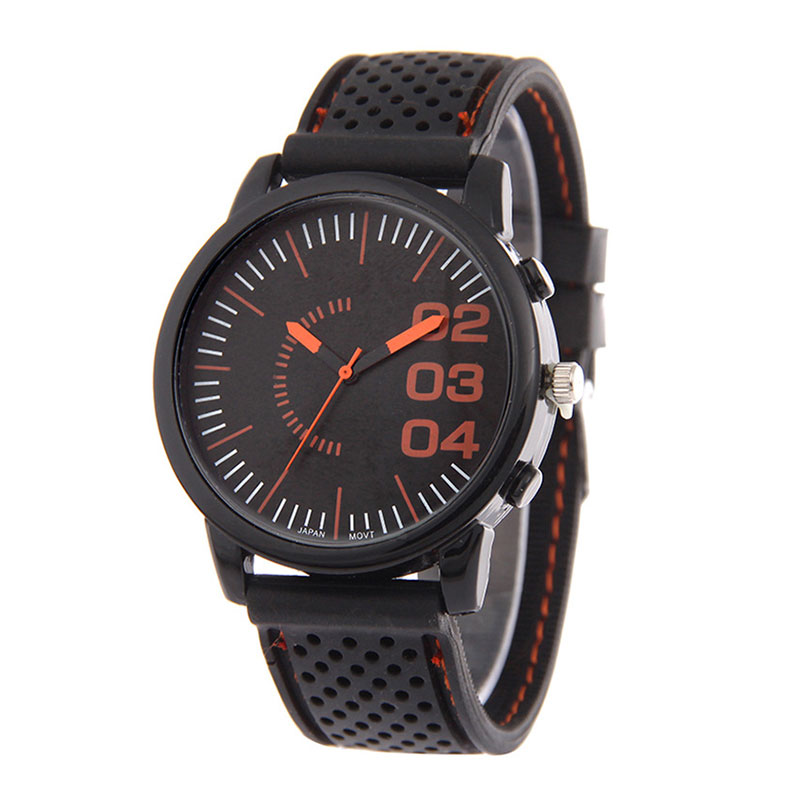 Vogue Silicon Watch For Men With Quartz Movement