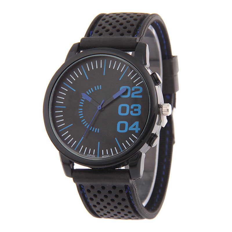 Vogue Silicon Watch For Men With Quartz Movement