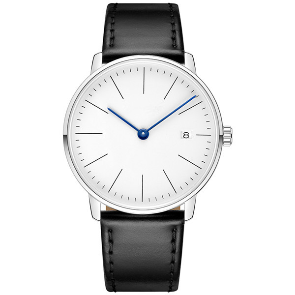 Minimalist Japan Quartz Genuine Leather Mens Watch